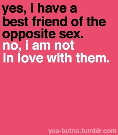 Opposite Sex Best Friends Quotes