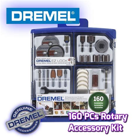 Dremel 710 08 All Purpose Rotary Accessory Kit 160 Piece To Be Use