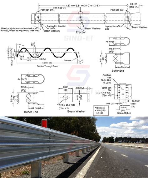 Zinc Coating D Welded Curved Panel Fence Thire Beam Highway Guard