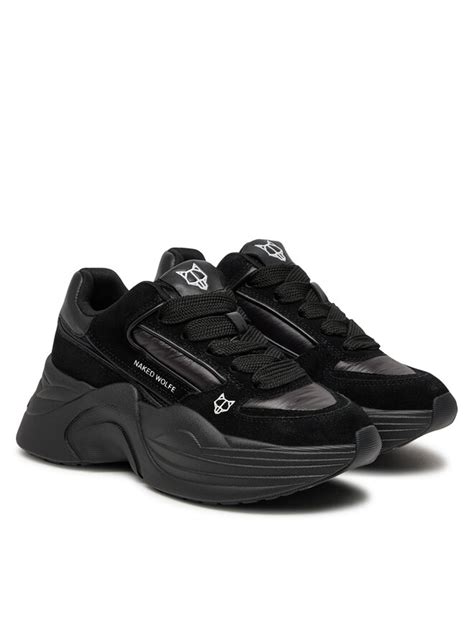 Sneakersy Naked Wolfe Temple Czarny Eobuwie Pl