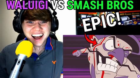 🎵waluigi Vs Smash Bros Battle Rap Part 3 🎵 Mashed Reaction Youtube