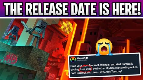 Minecraft Nether Update Release Date Is Here Xbox Ps Nintendo