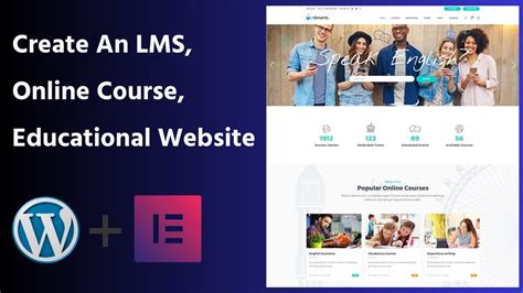 C Mo Crear Un Sitio Web De Lms De Cursos En L Nea Con Wordpress