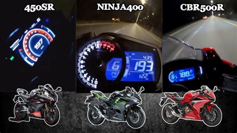 CFMOTO 450SR Kawasaki Ninja 400 Honda CBR500R Stock