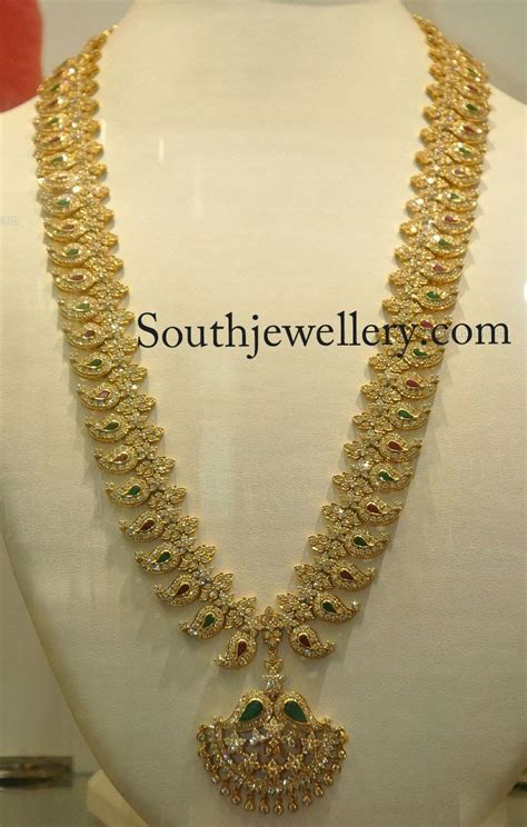 Mango Haram ~ Latest Jewellery Designs Gold Necklace Indian Bridal