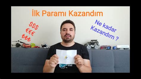 Youtube Dan Lk Param Ald M Ne Kadar Kazand M Youtube