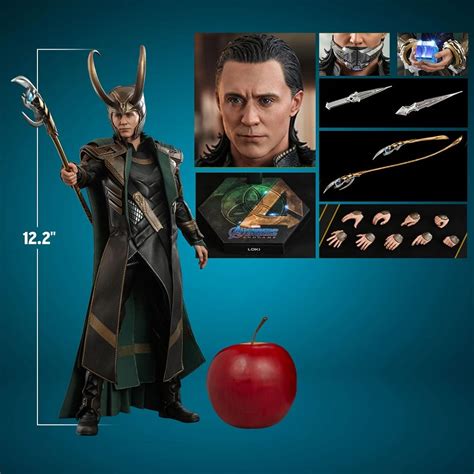Hot Toys Scale Loki Marvel Avengers Endgame Action Figure For Collectors Years Maya Toys