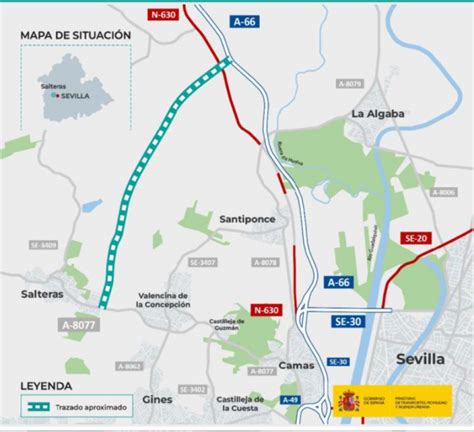 Aprobación definitiva del trazado de la SE 40 entre Valencina y