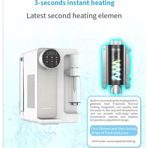 Free Installation Water Dispenser Hot Cold Water Reverse Osmosis RO Cold Soda Water Machine RO