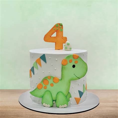 Buy Cute N Colorful Dinosaur Themed Cake Online Order Now