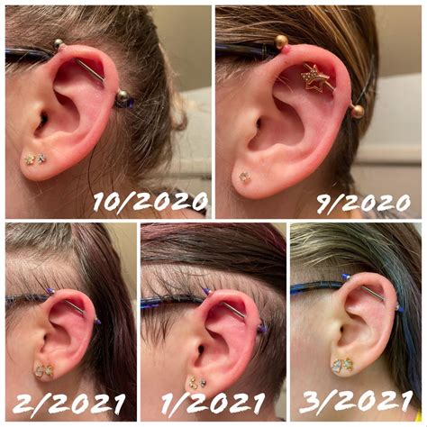 Industrial Piercing Bump Journey Piercing