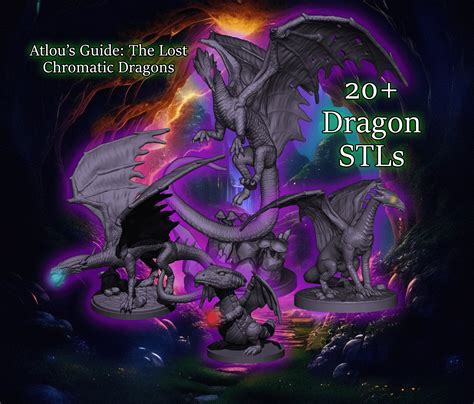 Rare Chromatic Dragons : r/DnDminiatures