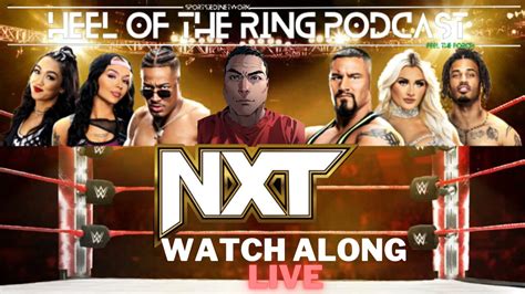 Wwe Nxt Live Watch Along No Footage Show Womens Championship Tiffany