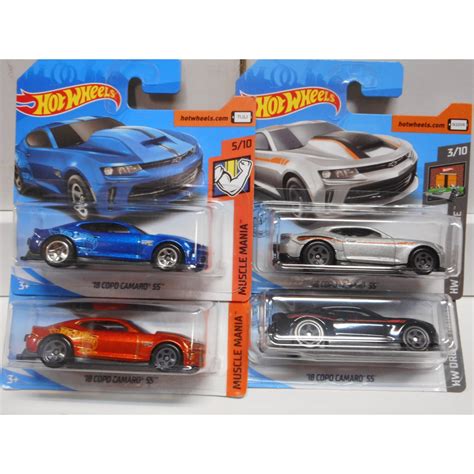 Chevrolet Camaro 2018 Ss Copo Escogerchoosechoisir Hot Wheels 164 Bcn Stock Cars