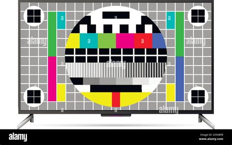 television test screen