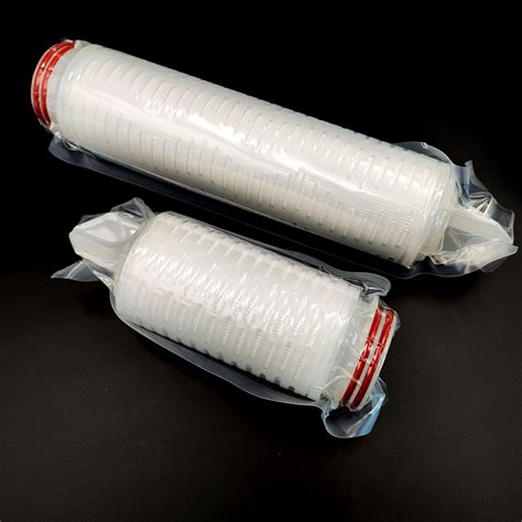 Hydrophilic Ptfe Filter Membrane Cartridges 022 Micron Filter With