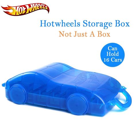 Hot Wheels Car Track Zabawki ABS Plastikowe Pudełko Do Przechowywania Hotwheels Samochodowe