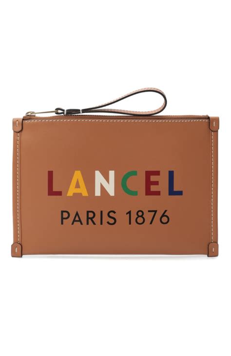 Кожаный футляр для документов LANCEL купить в интернет-магазине ЦУМ ...
