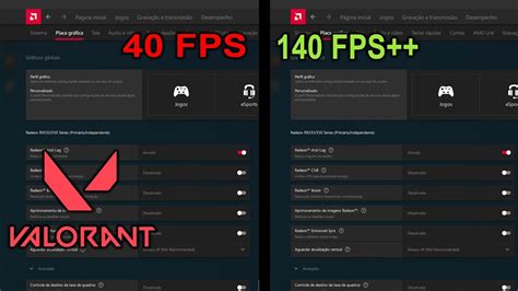 MELHOR configuração AMD Software Adrenalin Edition para jogar VALORANT