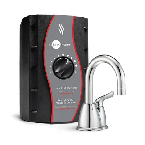 Insinkerator Single Handle Instant Hot Water Dispenser Faucet W Tank Chrome EBay