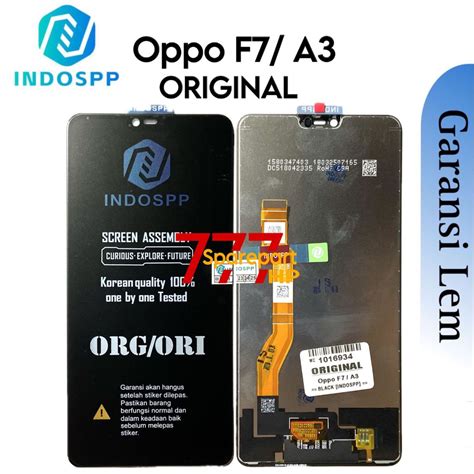 Jual Original Indospp Lcd Touchscreen Fullset Oppo F7 A3 Cph1819