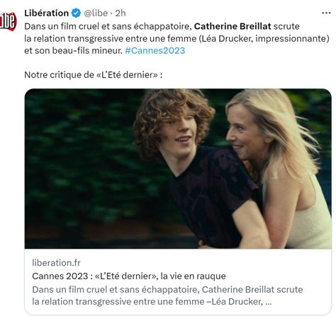 Campagnol Tvl On Twitter On Nous Dit Un Film Courageux Non Un