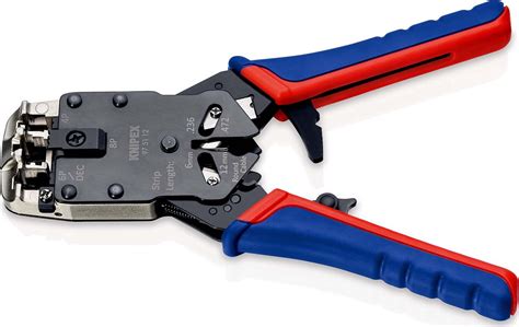 KNIPEX KNIPEX 97 51 12 SB Crimpzange für Westernstecker mit ...
