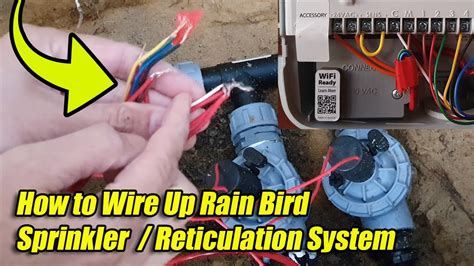 Rain Bird Wiring Diagrams Sprinkler Systems