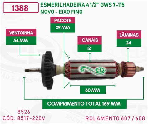 1388 Esmerilhadeira 4 1 2