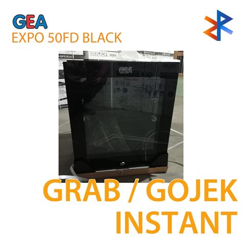 Jual Showcase Mini GEA EXPO 50FD EXPO 50 FD Black 50 Liter Shopee