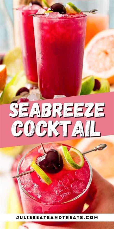 This Seabreeze Cocktail Is A Classic Vodka Cocktail That Brings