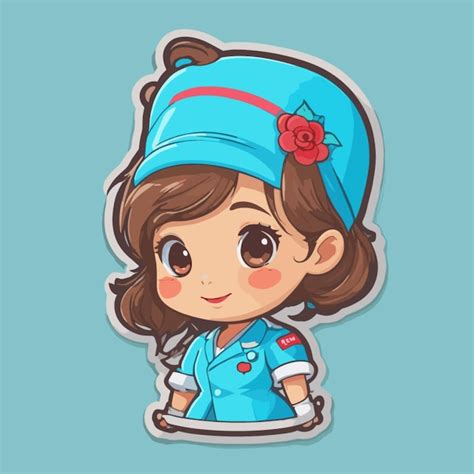 Premium Vector | Nurse cartoon vector