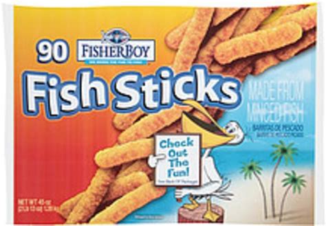 Fisher Boy Fish Sticks 45 Oz Nutrition Information Innit