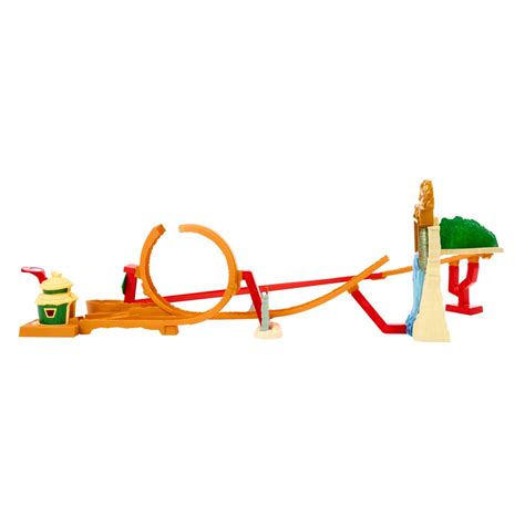 Super Mario Bros Movie Hot Wheels Jungle Kingdom Raceway
