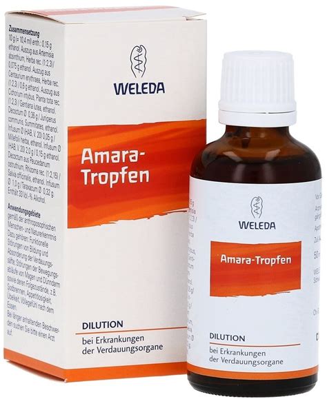 Weleda Amara Tropfen 50 Ml Ab 15 29 Dezember 2024 Preise