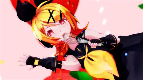 鏡音リン MMDSour式鏡音リンちゃんとスイートマジック https t co ゆりめろんのイラスト