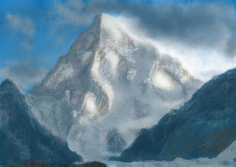 K2 Mountain by ryddzyk on DeviantArt