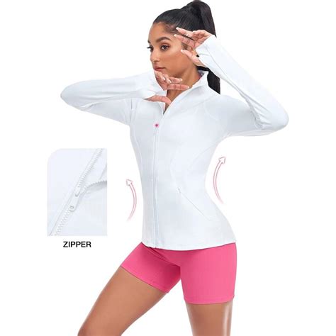 Wyze Vutru Women S Workout Yoga Jacket Full Zip Running Track J