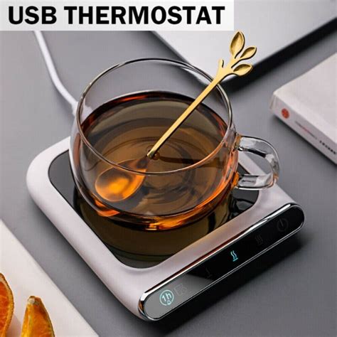 Office Heiz becher matte Heizung Tee Kaffee becher Wärmer USB Heiz