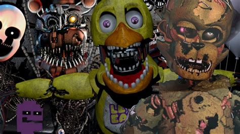 Top Animatronics Five Nights At Freddys Top Animatronics Fnaf