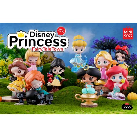 Miniso กลองมหศจรรย Disney Princess Fairy Tale Town Shopee Thailand