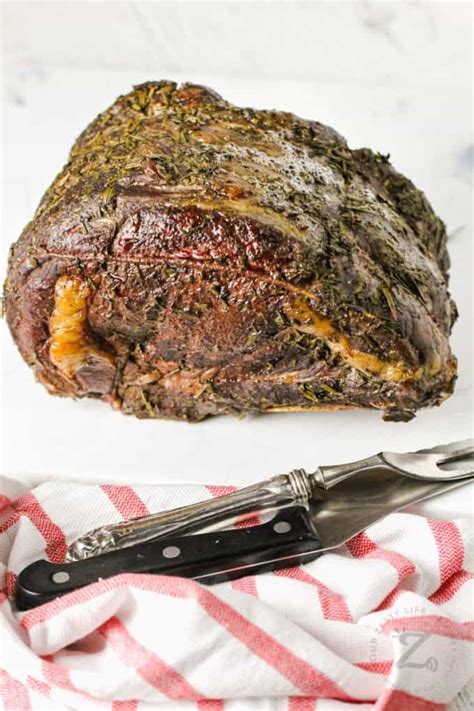 Sous Vide Prime Rib Roast [From Fresh or Frozen Roast!] - Our Zesty Life