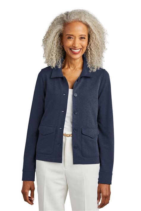 Brooks Brothers Womens Mid Layer Stretch Button Jacket Product Sanmar