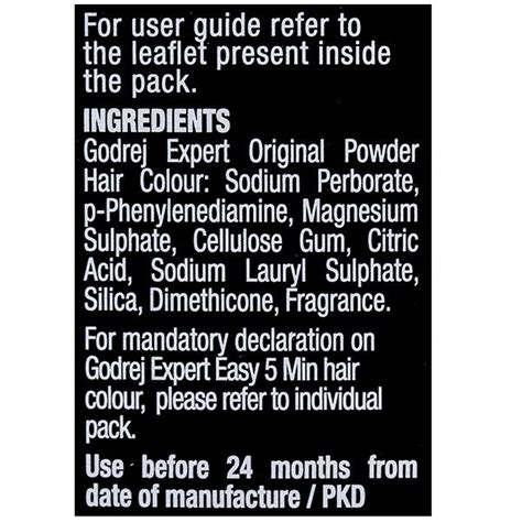 Buy Godrej Expert Original Natural Black Hair Colour Free Godrej