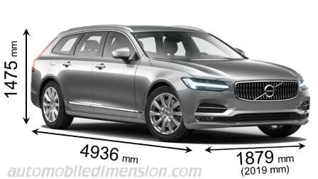 Volvo V Dimensions