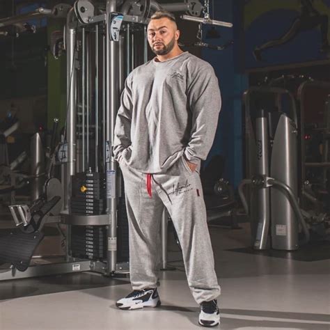 LaFamilia Worldwide Hardcore Herren T Shirt mit langen Ärmeln aus Baumwolle Sweatshirts