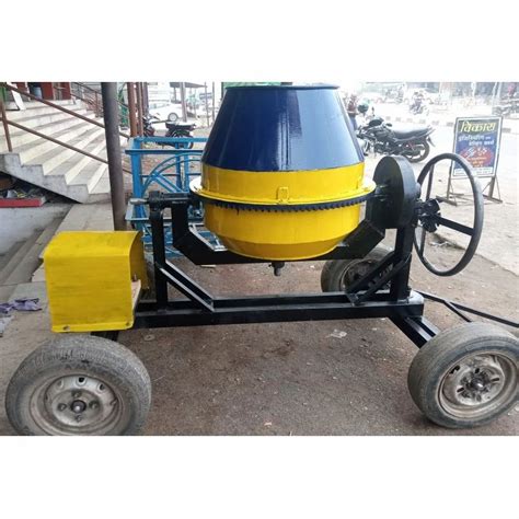 5HP Automatic 150L Mild Steel Electric Concrete Mixer 5 Cft 320Kg At