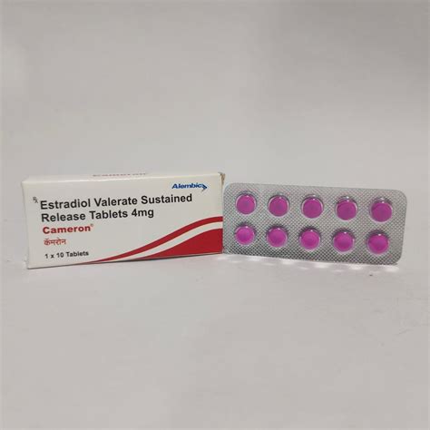 Estradiol Tablet (Cameron 4mg Tablet SR), Packaging Size: 10 Tablets In ...