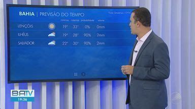 Batv Salvador Confira Previs O Do Tempo Para Domingo Em Salvador E