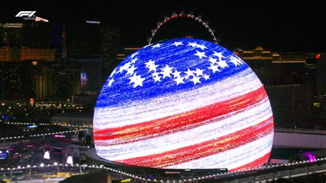 The Sphere La Sfera Luminosa Di Las Vegas Simbolo Del Gp F Gazzetta It